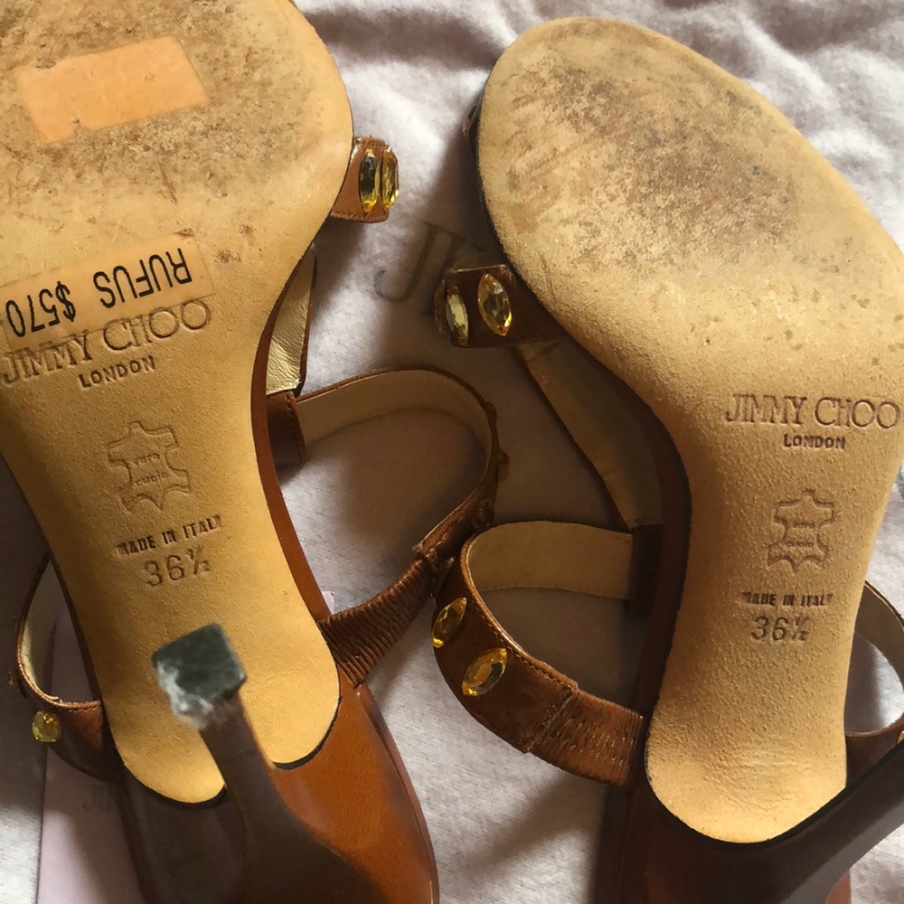 Jimmy Choo Rufus Sandals - Picture 7 of 7